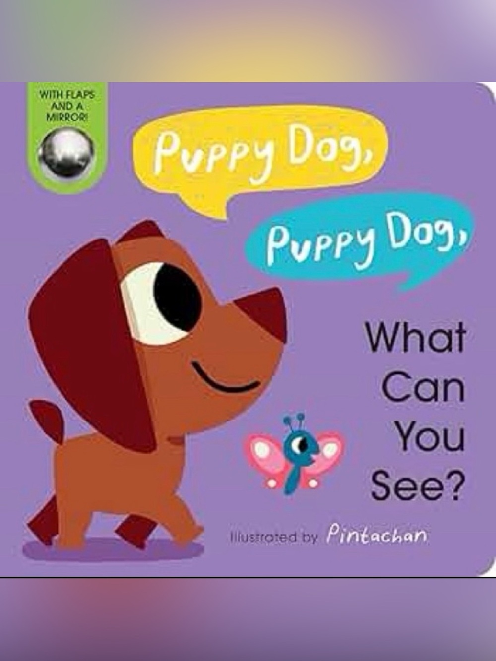 Puppy Dog, Puppy Dog Purple Children's Board Book